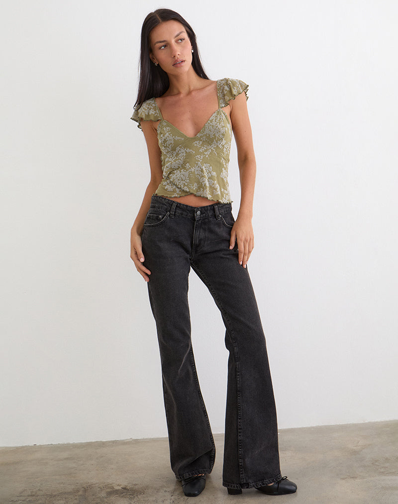 Women's Fashion Top in Oli Flattering Fit for Everyday Wear