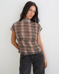 Women's Chiffon Fashion Top in Black for Everyday Wear