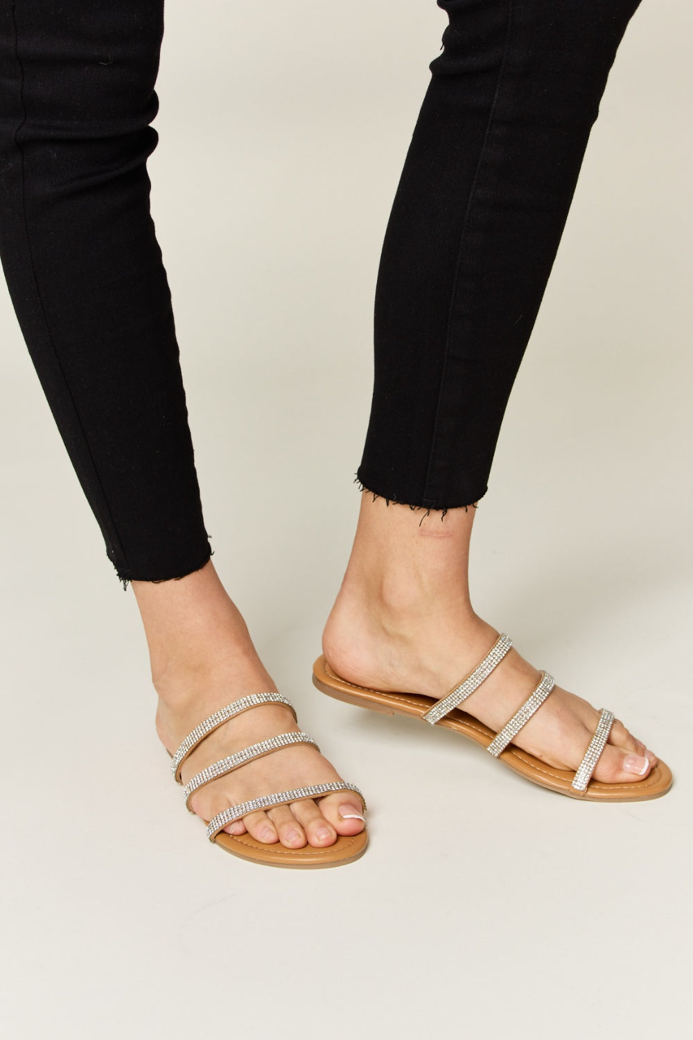 Women's Heeled Evening Sandals with Cushioned Sole for All-Day Comfort